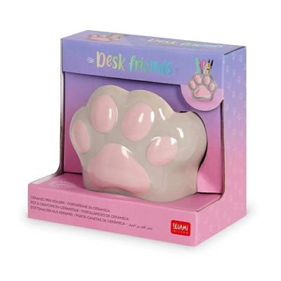 PORTAPENNE CERAMICA ZAMPA KITTY LEGAMI