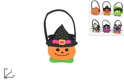 CESTINO FELTRO HALLOWEEN ASS.