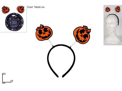 CERCHIETTO HALLOWEEN C/ZUCCHE