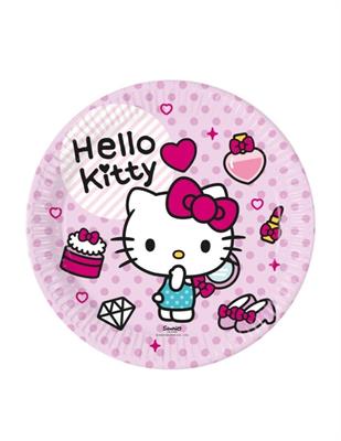 PIATTI HELLO KITTY FASHION 23cm 8pz