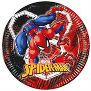PIATTI SPIDERMAN WORLD OF WEB 20cm 8pz