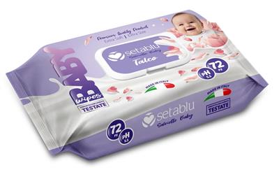 SALVIETTINE BABY TALCO 72pz