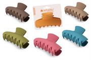 PINZA CAPELLI COLORATA 9cm COL.ASS.