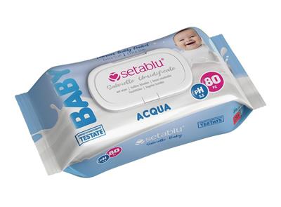 SALVIETTINE NEUTRE ACQUA 80pz