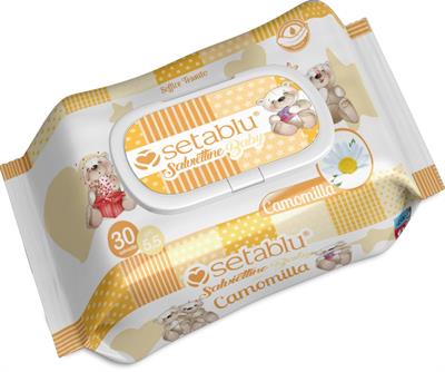SALVIETTINE BABY CAMOMILLA 30pz