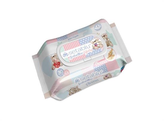 SALVIETTINE BABY AVENA 30pz POP UP