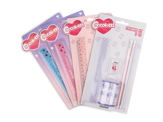 SET STATIONERY COCCOLOTTI 5pz
