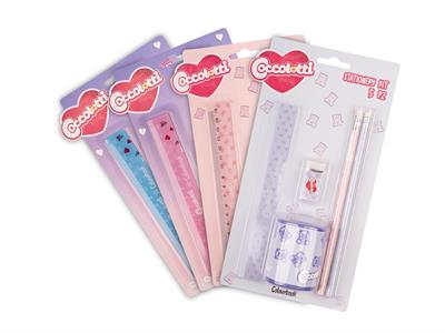 SET STATIONERY COCCOLOTTI 5pz