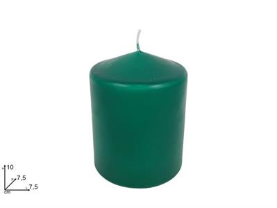 CANDELA 10x7,5cm VERDE
