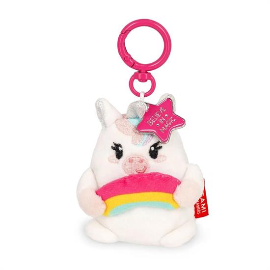PORTACHIAVI PELUCHE TINY - UNICORN SUPER SOFT LEGAMI