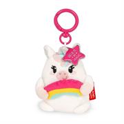 PORTACHIAVI PELUCHE TINY - UNICORN SUPER SOFT LEGAMI