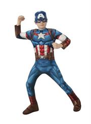 COSTUME CAPITAN AMERICA tg.M 7-8anni