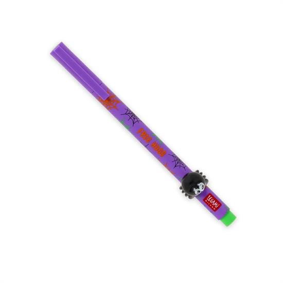 PENNA GEL LEGAMI LOVELY FRIENDS - SPIDER HALLOWEEN - ink green