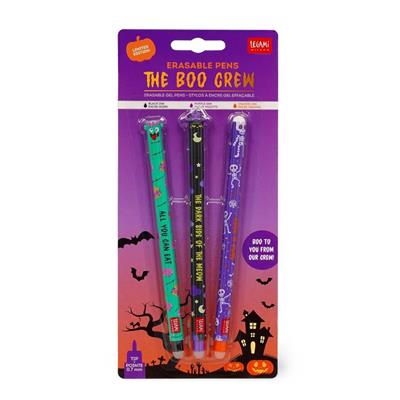 PENNE CANCELLABILI 3pz LEGAMI - HALLOWEEN THE BOO CREW 2025