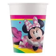 BICCHIERI MINNIE RAINBOW MAKE ME SMILE 8pz CARTA