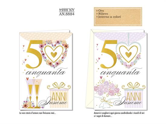BIGLIETTO ANNIVERSARIO 50 ANNI