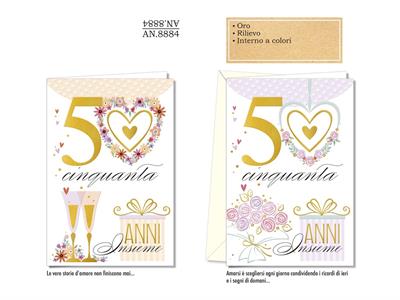 BIGLIETTO ANNIVERSARIO 50 ANNI