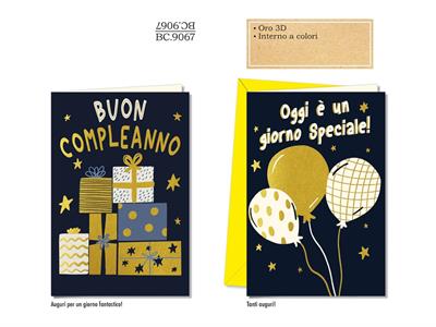 BIGLIETTO COMPLEANNO