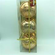 PALLINE RICCIO COPPER 10CM 3PZ