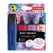 STABILO BOSS 4pz NATURE COLORS WILDFLOWER