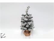 ALBERO 49cm BASE JUTA INNEVATO