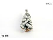 ALBERO 45cm INNEVATO 50 PUNTE
