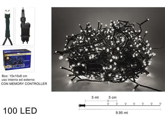 MINILED ESTERNO 100 BIANCO FREDDO
