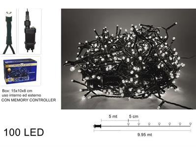 MINILED ESTERNO 100 BIANCO FREDDO