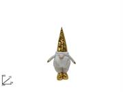 GNOMO NATALE 55cm C/CAPPELLO ORO