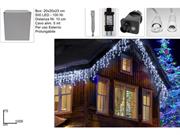 TENDA FLASHLED 500 BIANCO FREDDO 10mt PROLUNGABILE