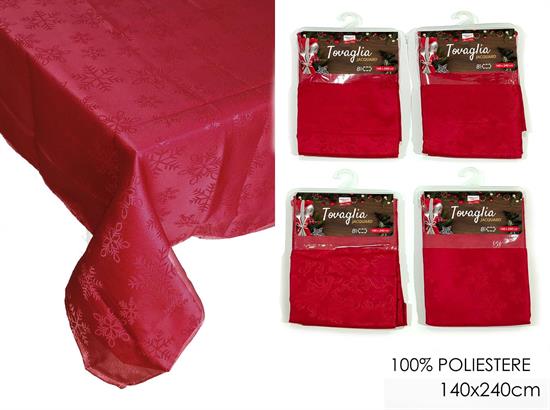 TOVAGLIA ROSSA AGRIFOGLIO 140x240