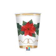 PARTY BICCHIERI NATALE GLAM 6pz