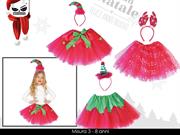 SET VESTITO NATALE BIMBA