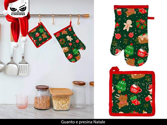 SET CUCINA NATALE GUANTO E PRESINA COOKING MOOD