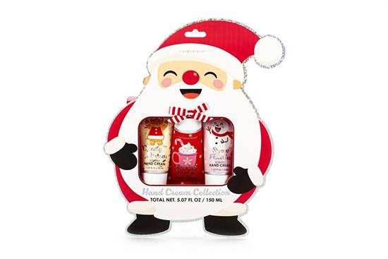SET 3 CREMA MANI BABBO NATALE