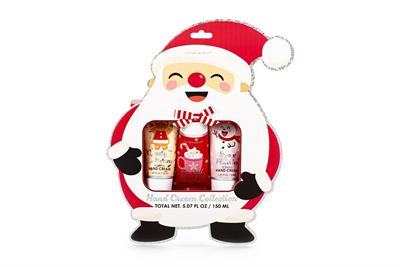 SET 3 CREMA MANI BABBO NATALE