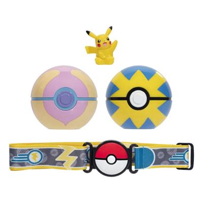 POKEMON CLIP'N GO POKE' BALL SET CINTURA PIKACHU