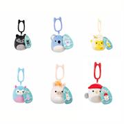 SQUISHMALLOWS PELUCHE CLIP ON 10cm ASS.2