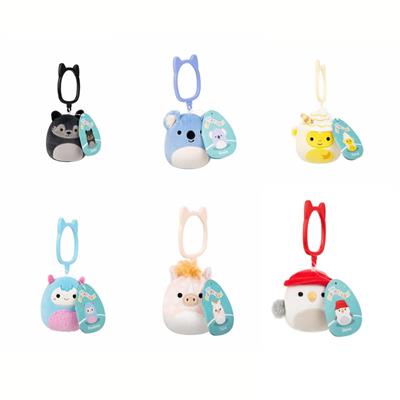 SQUISHMALLOWS PELUCHE CLIP ON 10cm ASS.2