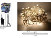 MINILUCCIOLE 240 LED FLASH BIANCO CALDO CAVO BIANCO