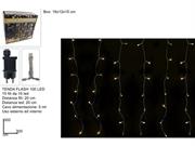 TENDA FLASHLED 225 LED BIANCO CALDO 3x3mt