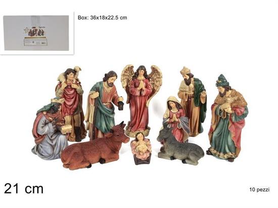 NATIVITA' 10pz 21cm
