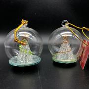AMPOLLA 6cm SOGG. NATALE -NO BATTERIE-