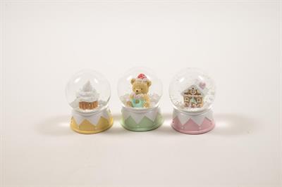 PALLA DI NEVE ASS. 8cm