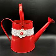 INNAFFIATOIO LATTA ROSSO MERLETTO .m