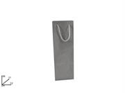 SHOPPER RIGATA SILVER 36x12