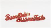 SCRITTA DECORAZIONE LEGNO 40cm