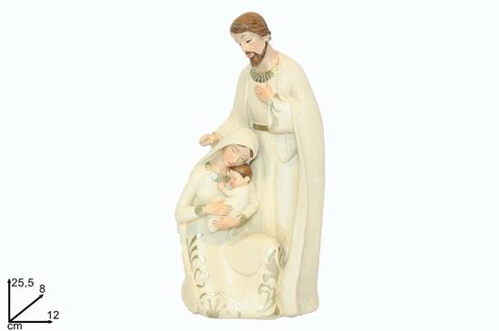 NATIVITA' ABITI TIPO JUTA BIANCO 25cm