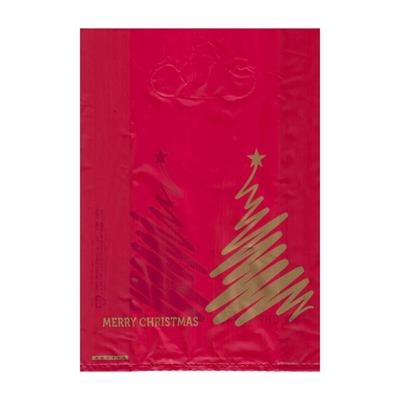SHOPPERS NATALE 20+8x30 50pz ROSSO C/ALBERO