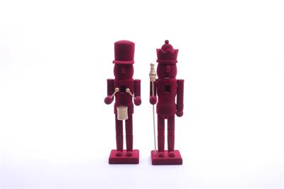 SOLDATINO FLOCCATO BORDEAUX 36cm